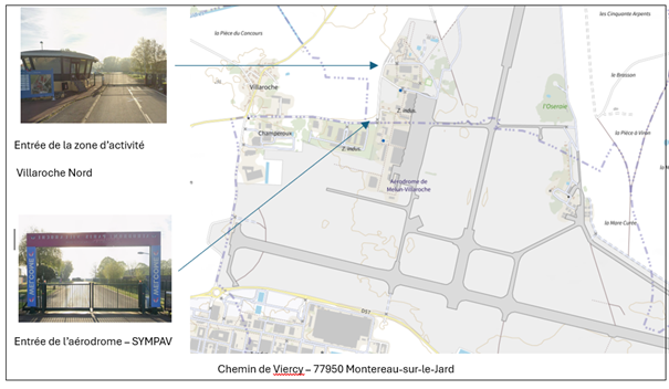 accès site paris villaroche